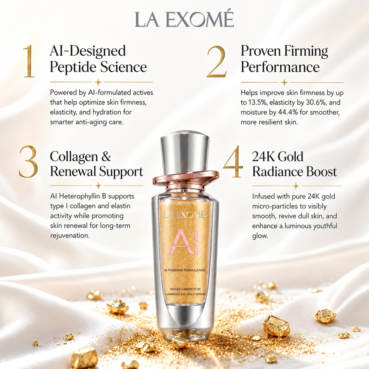 루미너스 24K 골드 세럼 (100ml) - 이미지 4