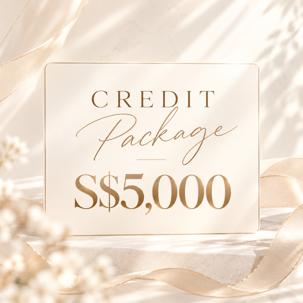 LA EXOMÉ $5000 Credit Package